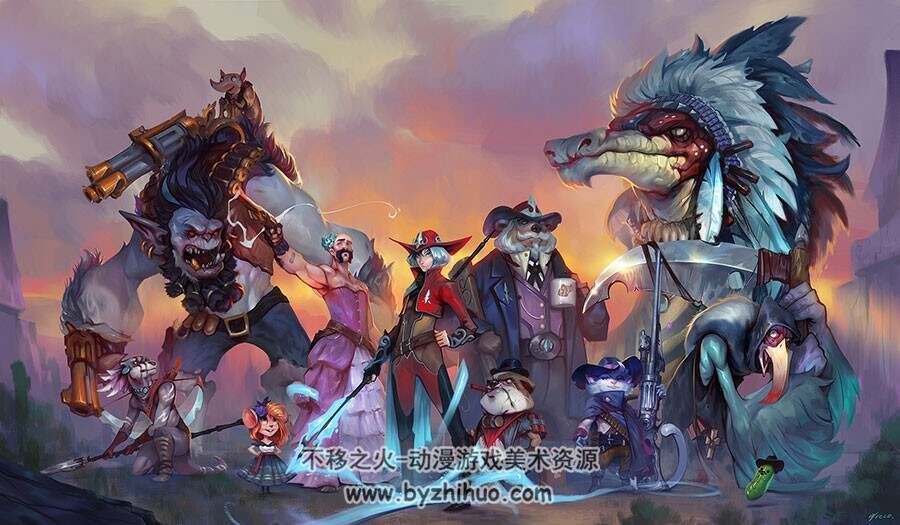 美国艺术家 Dave Greco 精彩的人物插画壁纸图集 135P