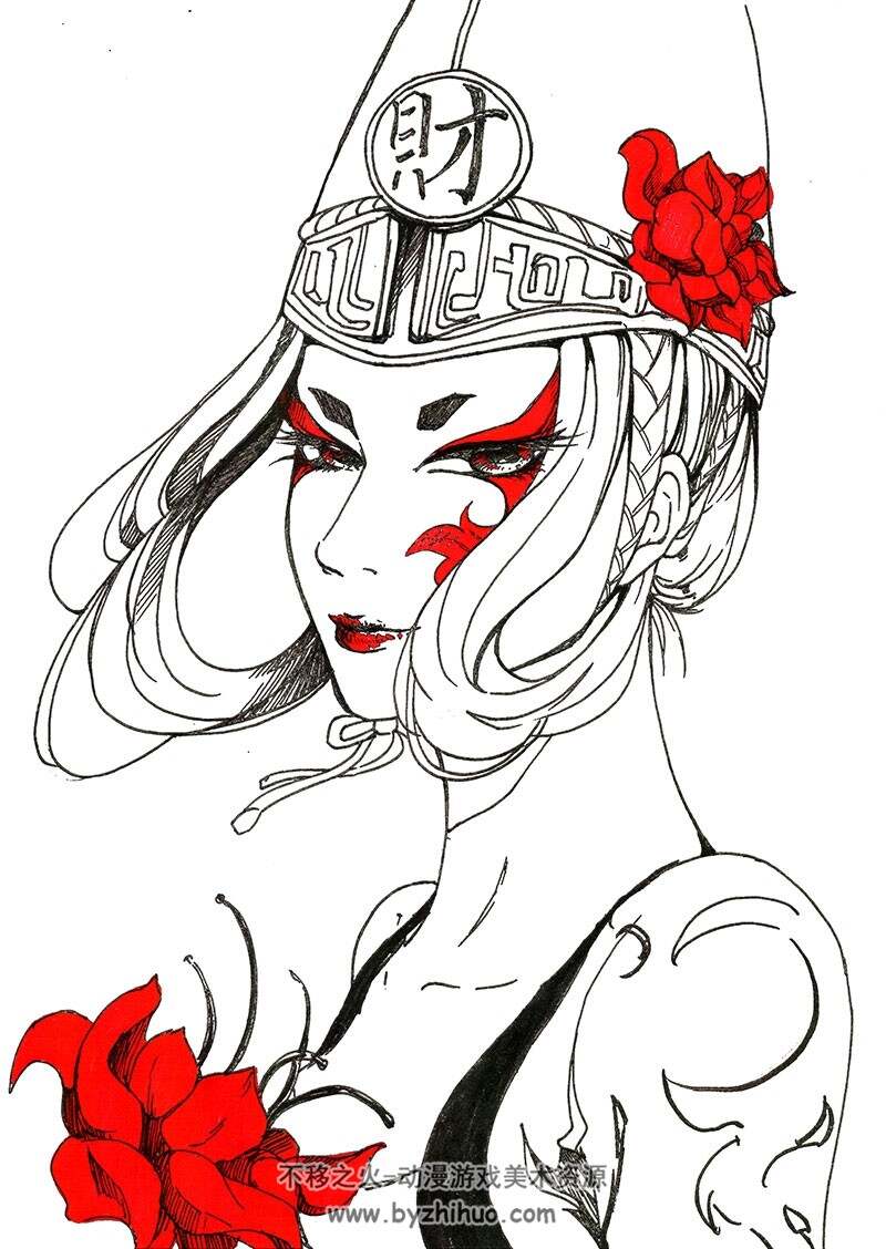 古风人物插画壁纸图集 319P