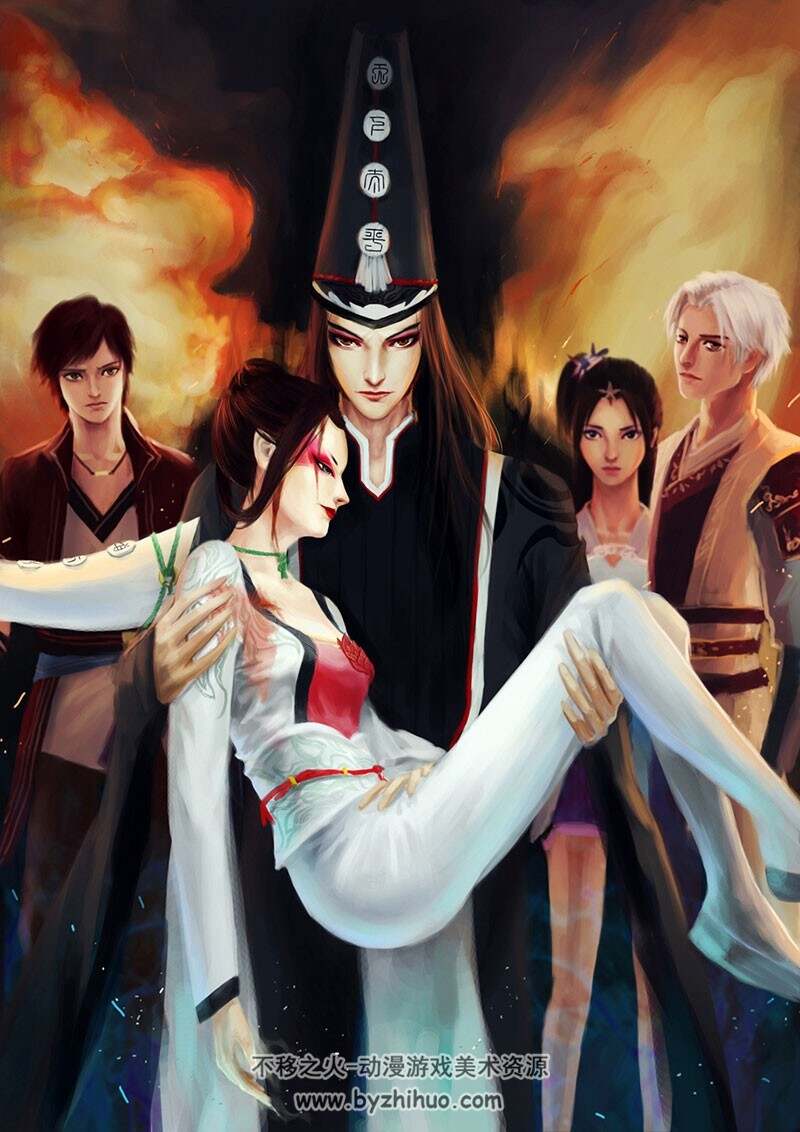 古风人物插画壁纸图集 319P