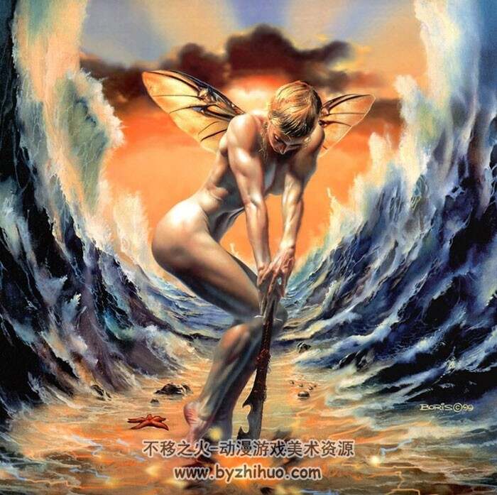 Boris Vallejo 鲍里斯·瓦莱约 美女与野兽版插画图集 391P