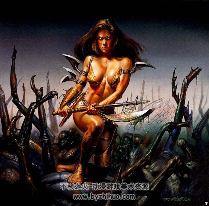 Boris Vallejo 鲍里斯·瓦莱约 美女与野兽版插画图集 391P
