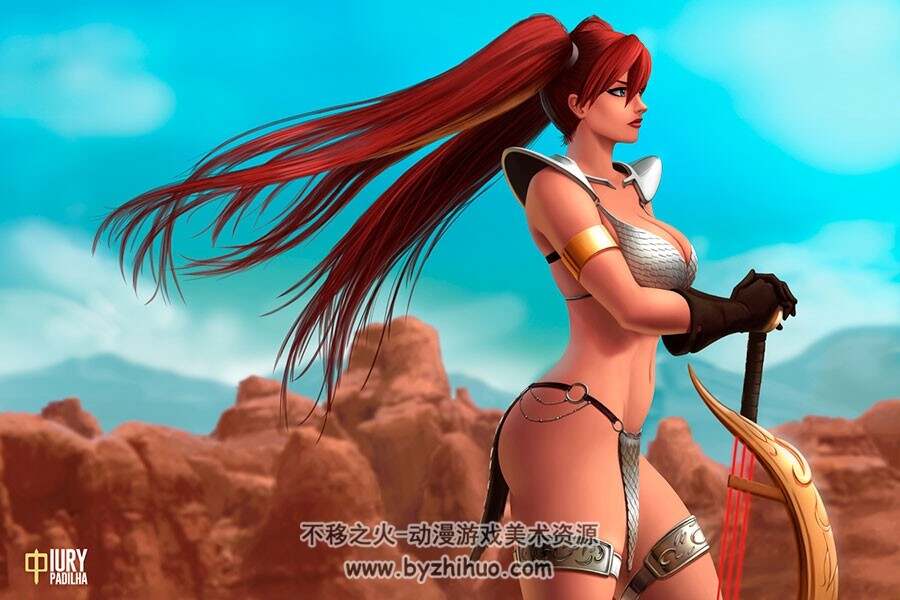 Iurypadilha 人物角色插画图集 227P