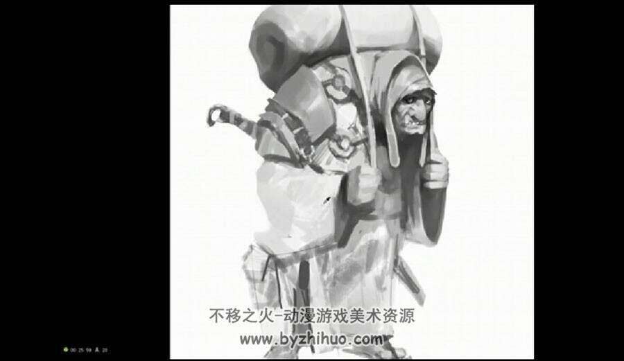 人体角色概念设计课程全套教学视频 15课