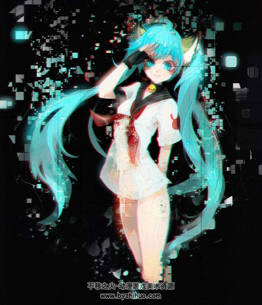 日韩动漫风格 角色插画壁纸图包 211P