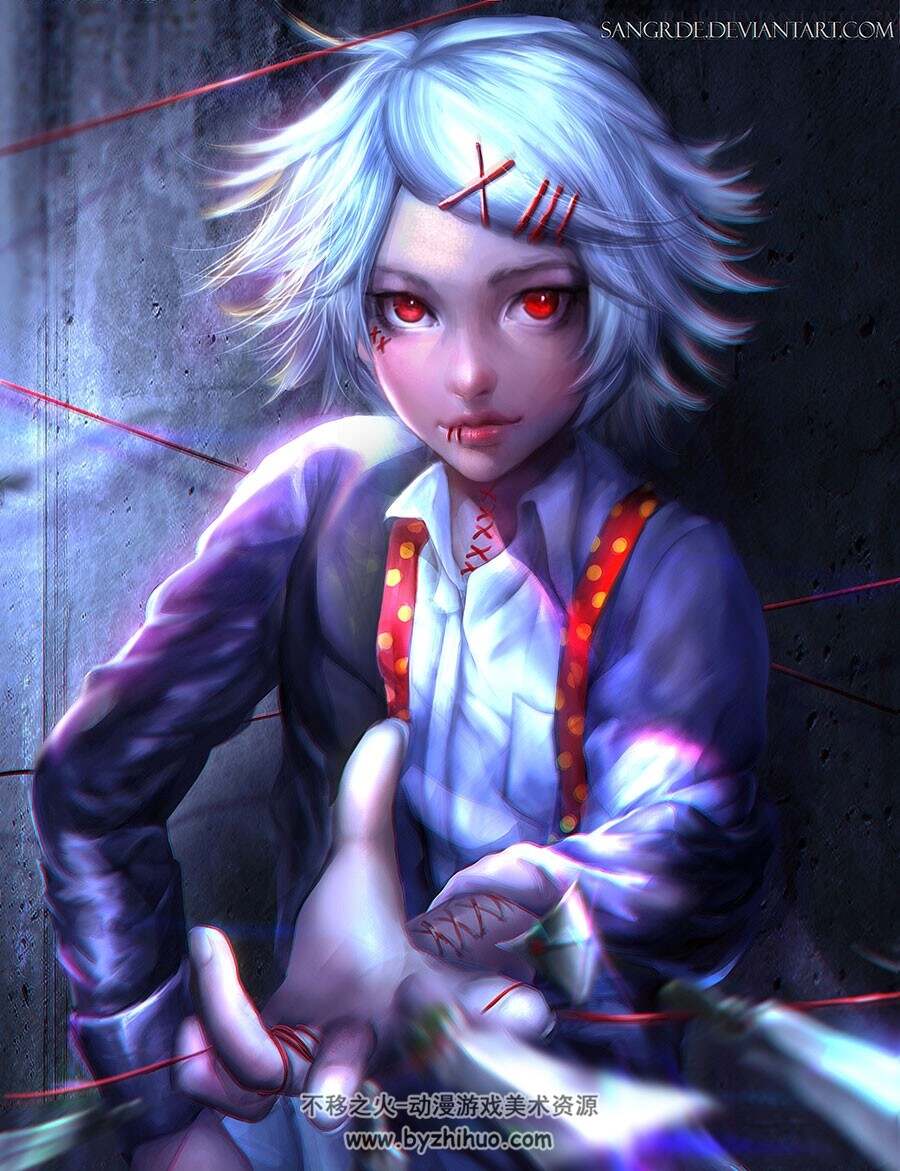 日韩动漫风格 角色插画壁纸图包 211P