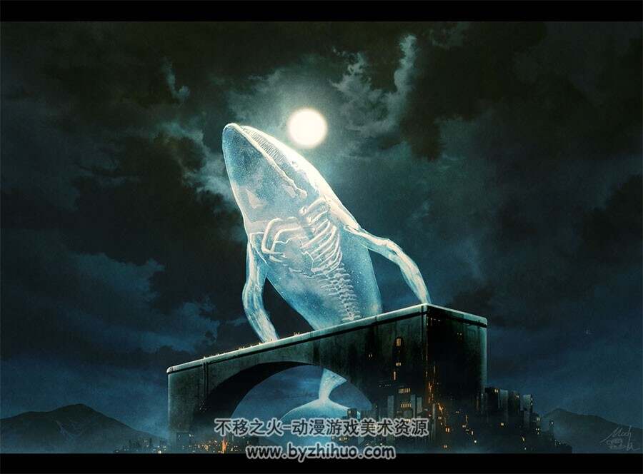 小人国一样的插画图集 有点萌意有点诡异 50P
