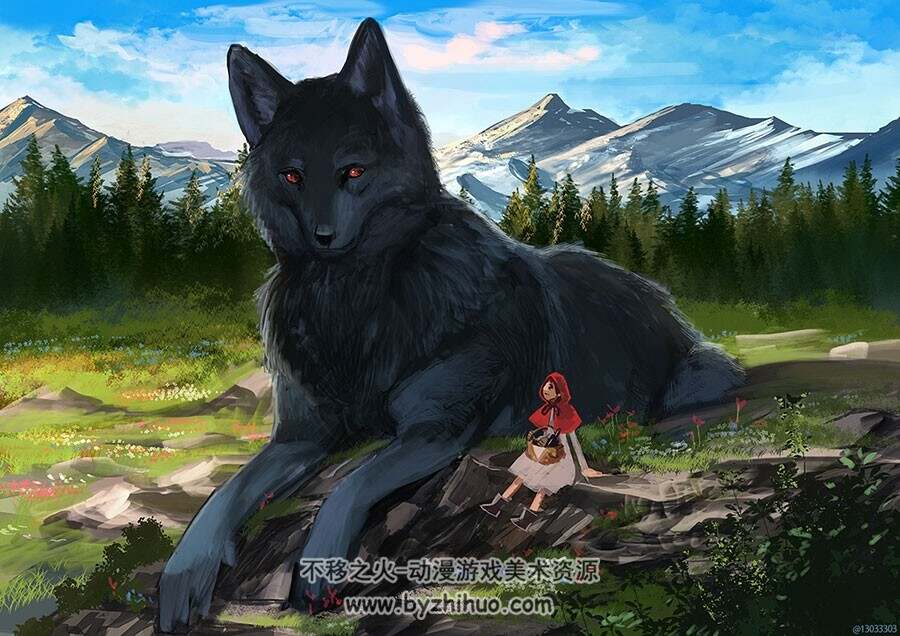小人国一样的插画图集 有点萌意有点诡异 50P
