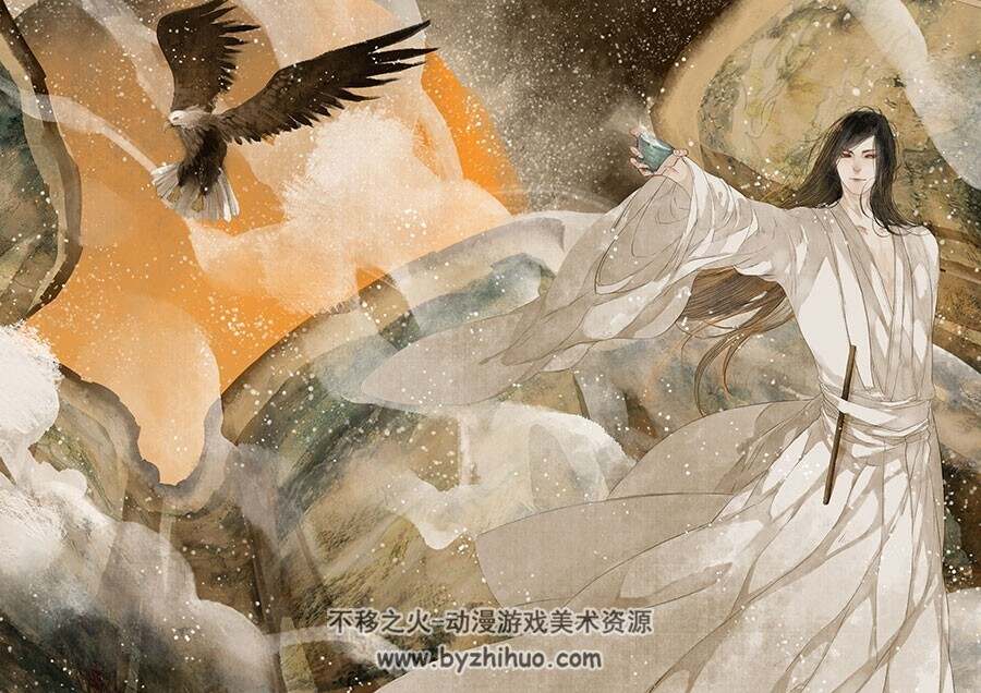中式古典 高清插画壁纸图包 20P