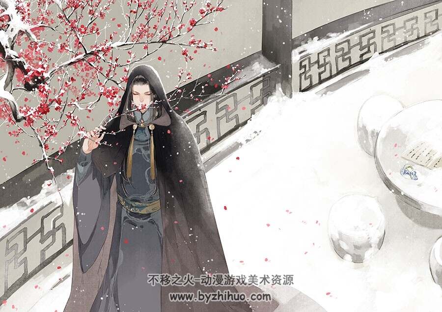 中式古典 高清插画壁纸图包 20P