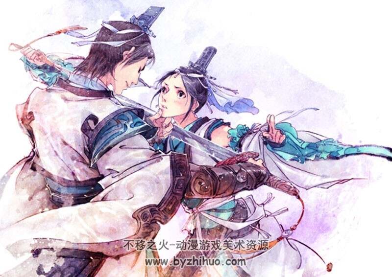 中式水墨风插画图集分享 289P