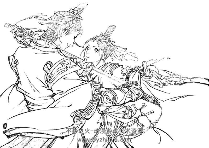 中式水墨风插画图集分享 289P