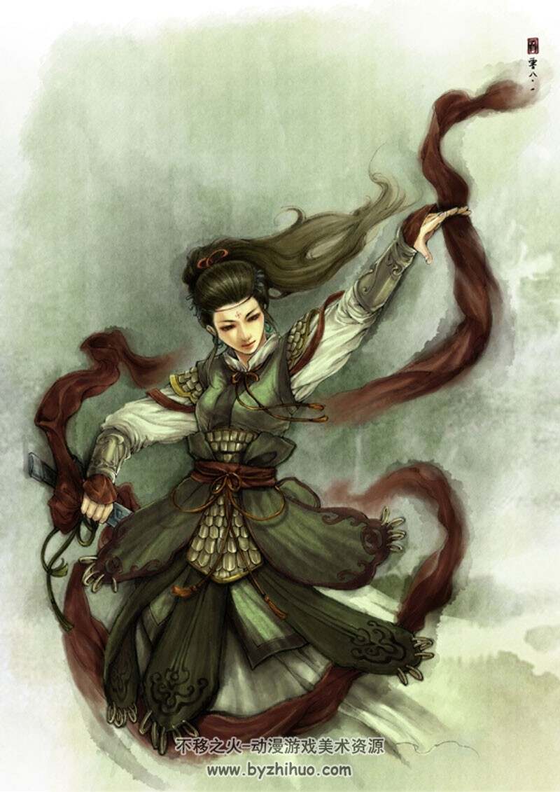 中式水墨风插画图集分享 289P