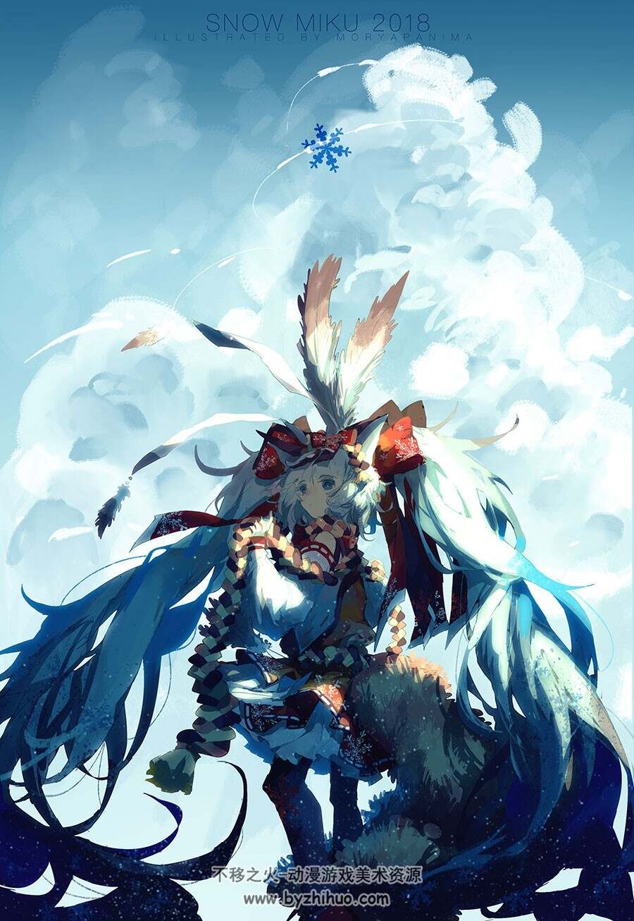 2018年新年 和风少女插画壁纸 好喜庆 288P