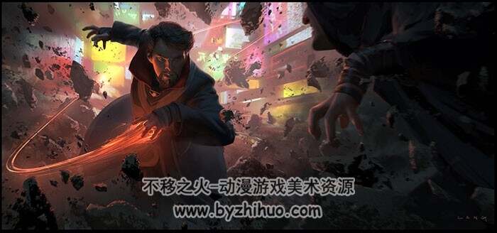 ryan lang 奇异博士角色海报壁纸 21P