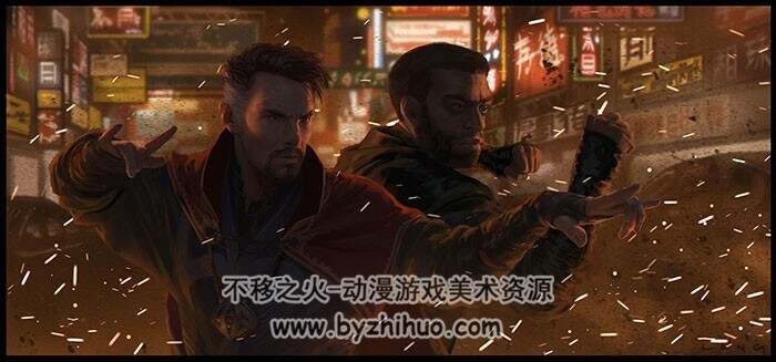 ryan lang 奇异博士角色海报壁纸 21P