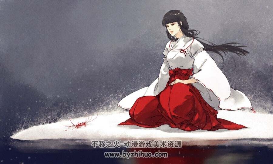 日系浪漫插画壁纸图集分享 100P