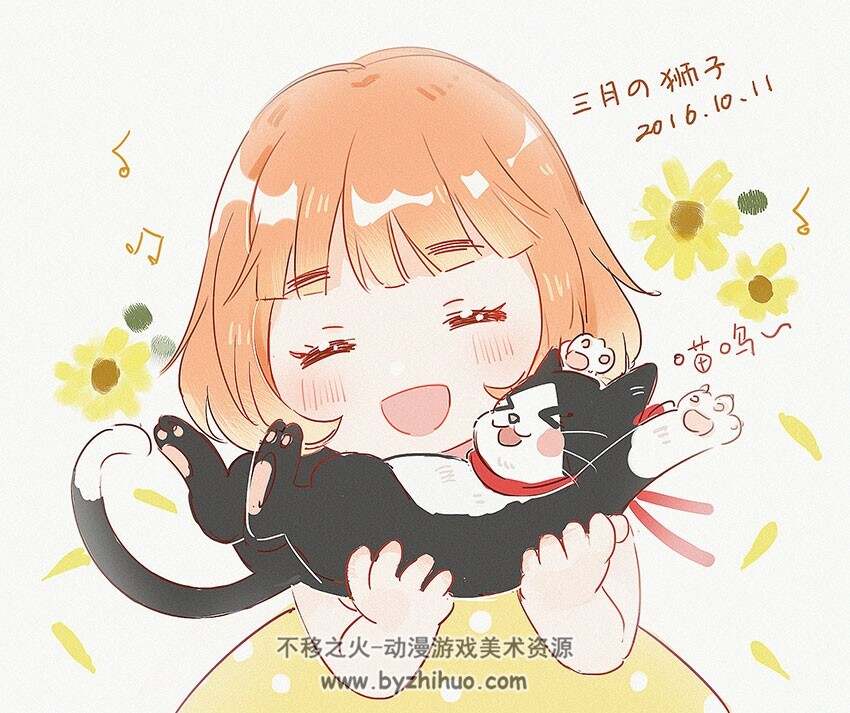 软萌萌 温馨的插画壁纸 291P