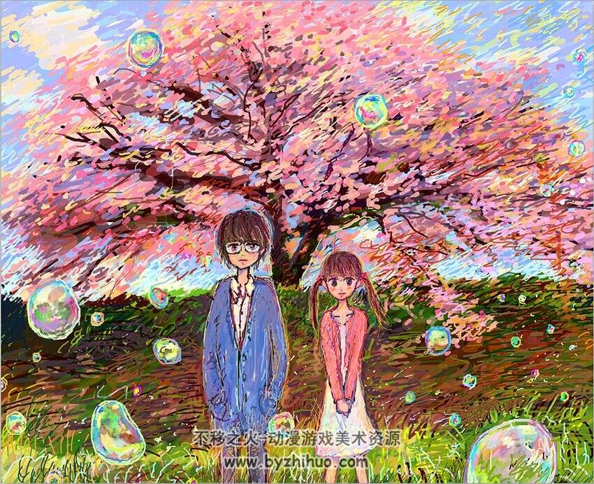 软萌萌 温馨的插画壁纸 291P