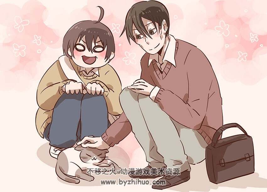 软萌萌 温馨的插画壁纸 291P