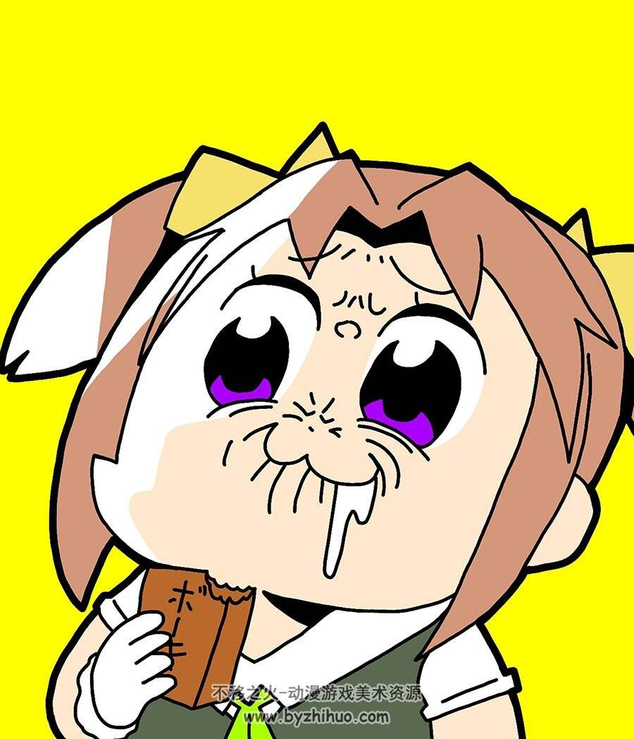 大眼睛萌物的插画壁纸图集 278P