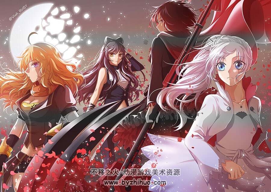 日系魔幻风 插画壁纸图集 575P