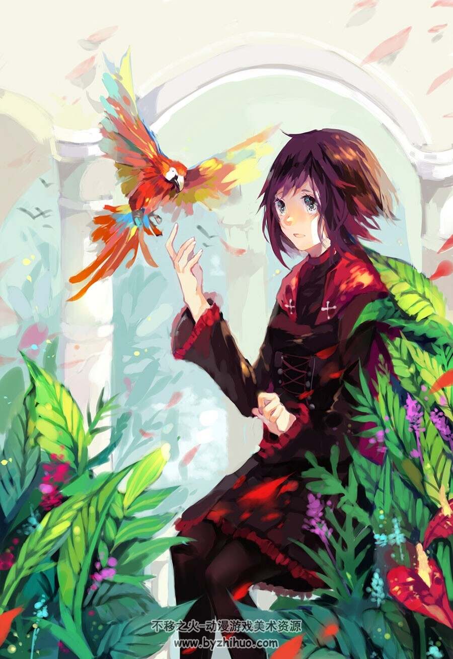 日系魔幻风 插画壁纸图集 575P