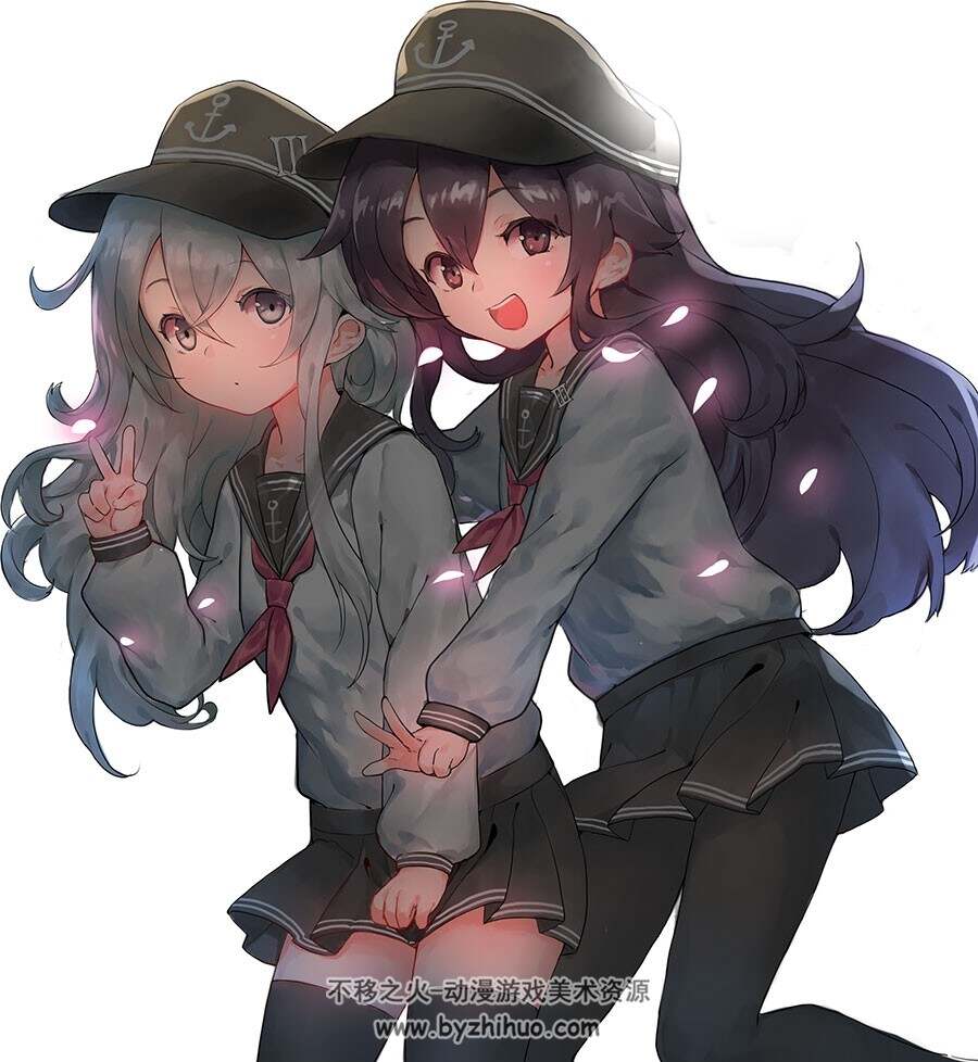 日系校园萌妹插画图集 401P