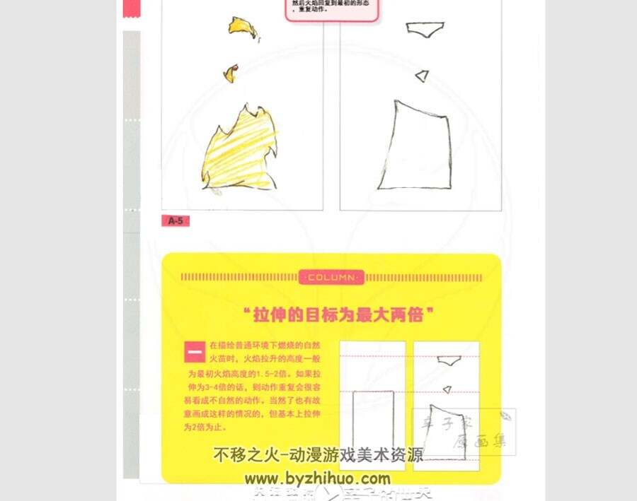 日本吉田二维动画物理效果作画过程教学