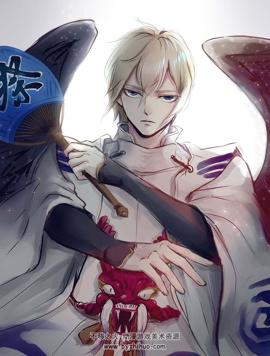 和风唯美人物插画壁纸图包 3191P
