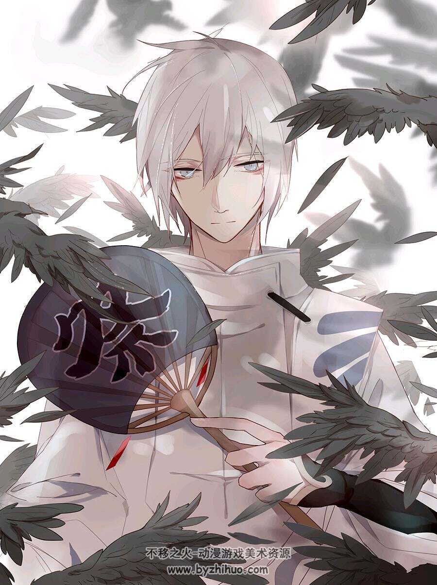 和风唯美人物插画壁纸图包 3191P