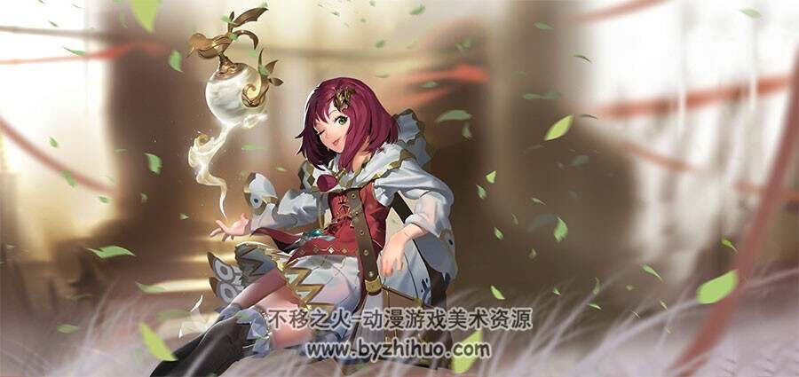 万象物语 角色插画壁纸图集分享 90P