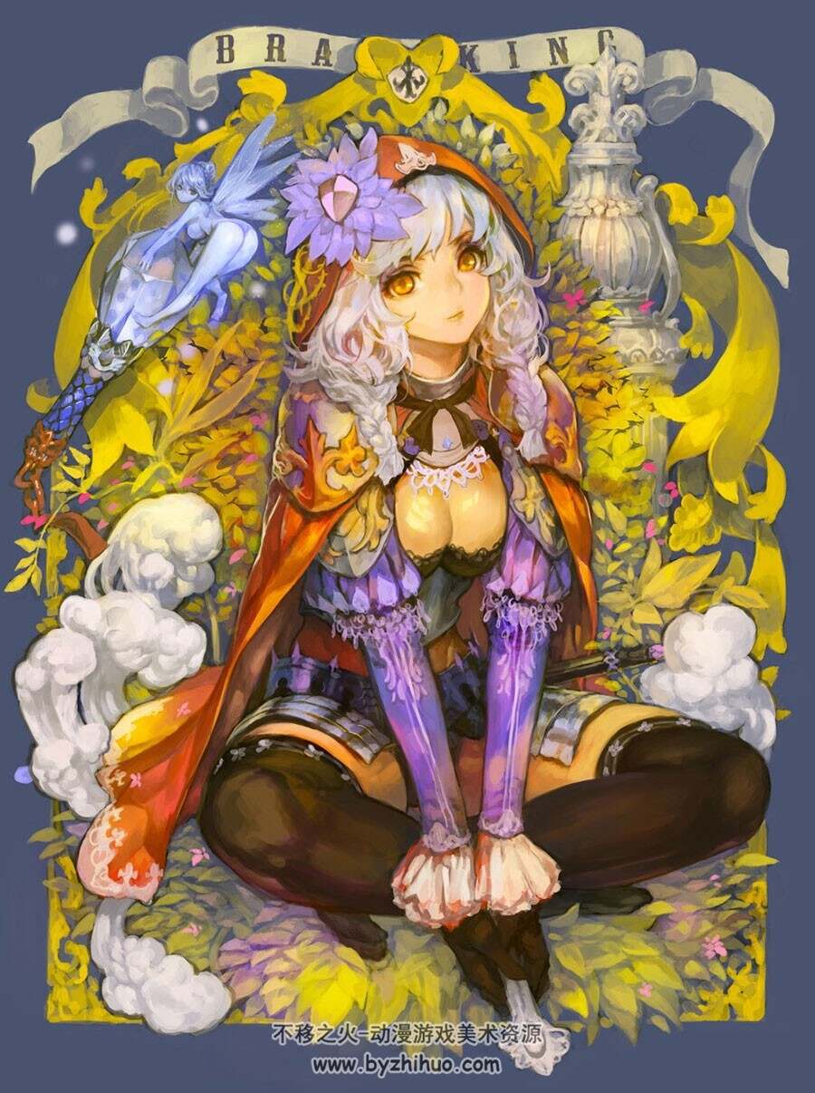 Sung choul hum 唯美少女插画图集 279P