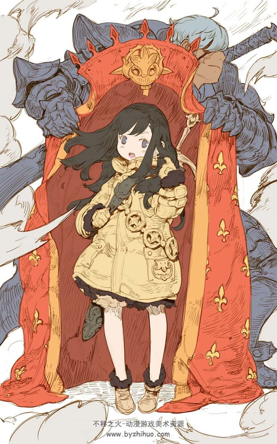 Sung choul hum 唯美少女插画图集 279P