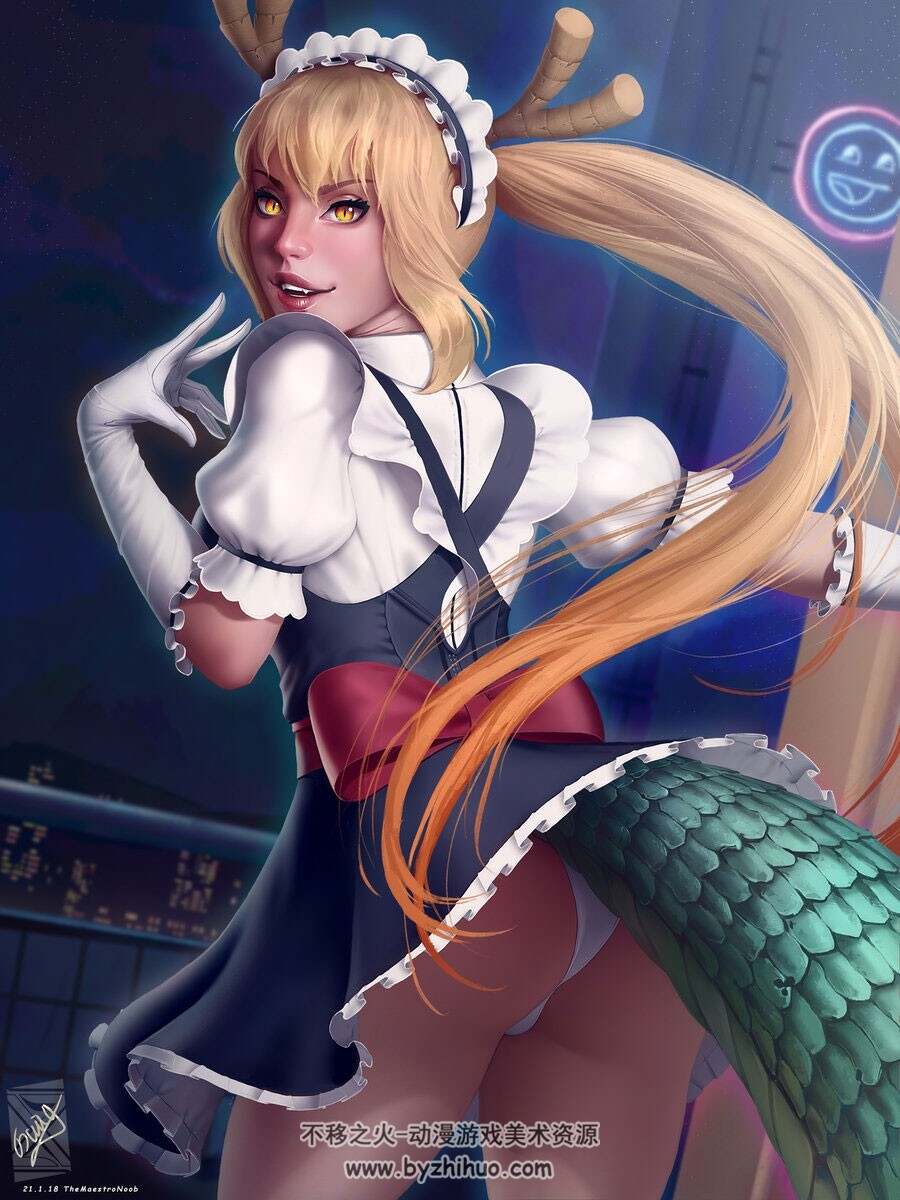 画师 themaestronoob 角色概念原画参考 190P