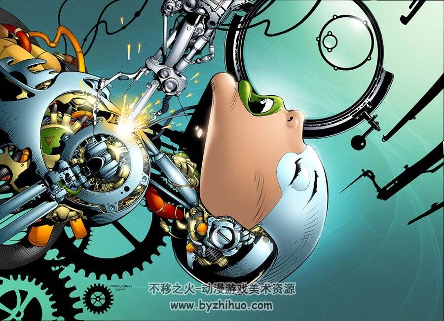 欧美英雄 角色插画海报图包分享 238P