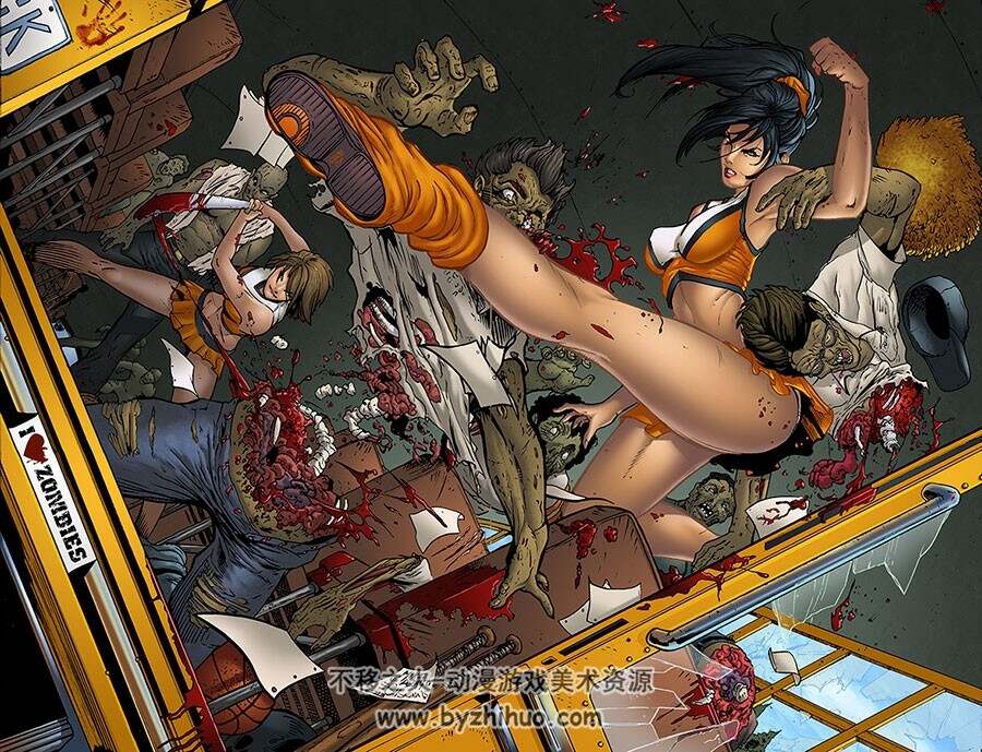 欧美英雄 角色插画海报图包分享 238P