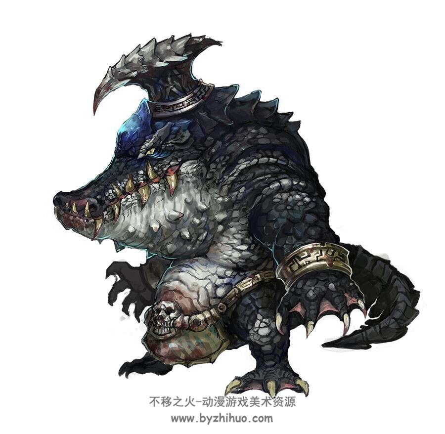 游戏小怪物原画设定13p