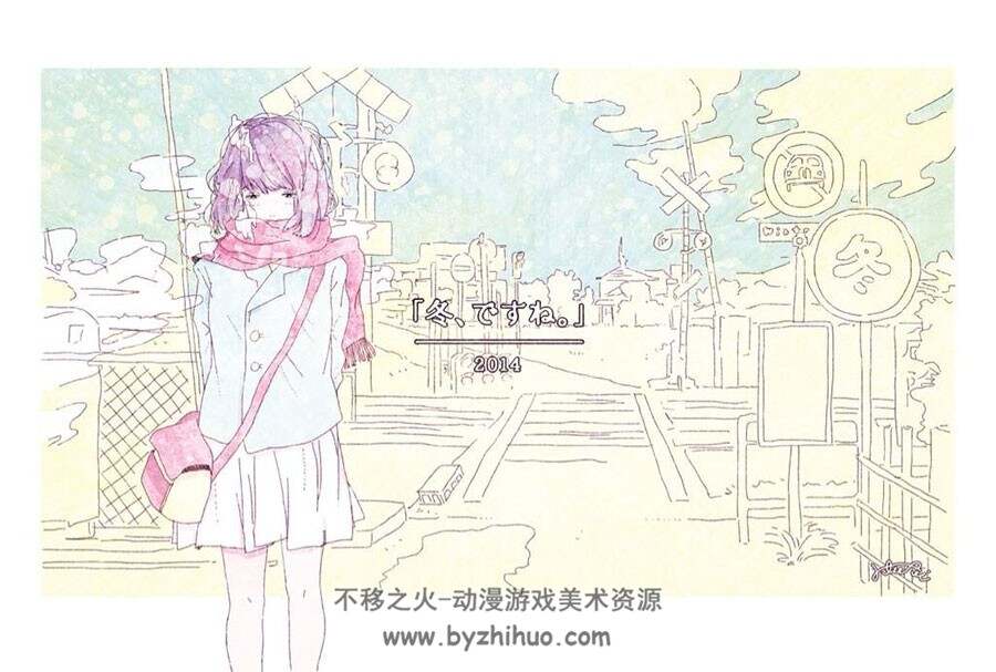 日本插画师 かとうれい 笔下清纯的插画壁纸图集分享 238P