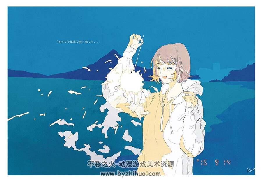 日本插画师 かとうれい 笔下清纯的插画壁纸图集分享 238P