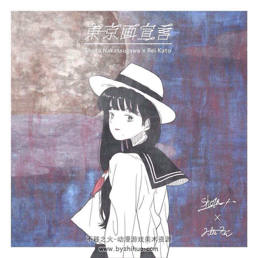 日本插画师 かとうれい 笔下清纯的插画壁纸图集分享 238P
