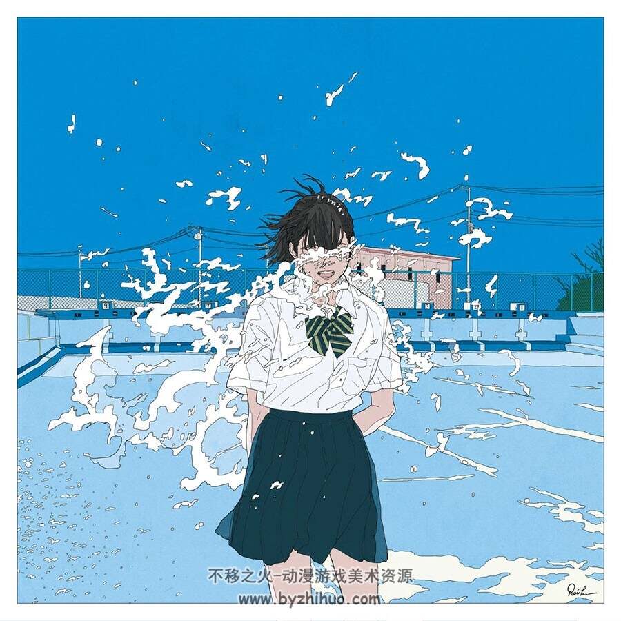 日本插画师 かとうれい 笔下清纯的插画壁纸图集分享 238P