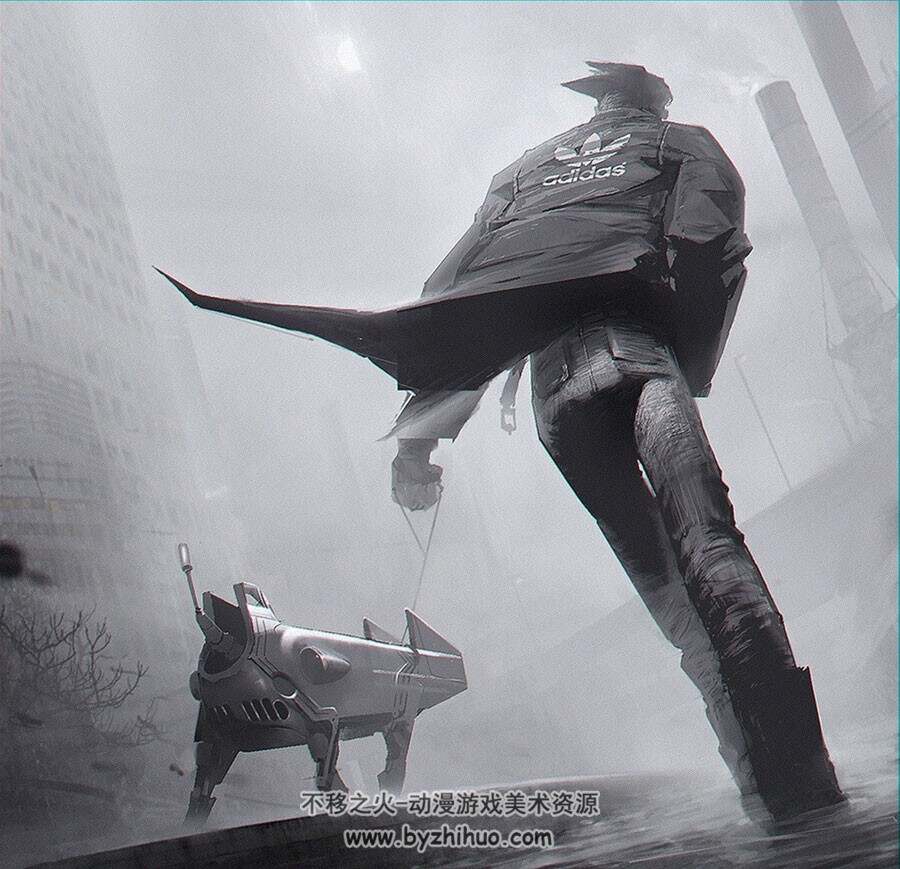 台湾概念设计师 Shawn Lin 素描角色插画图集分享 111P