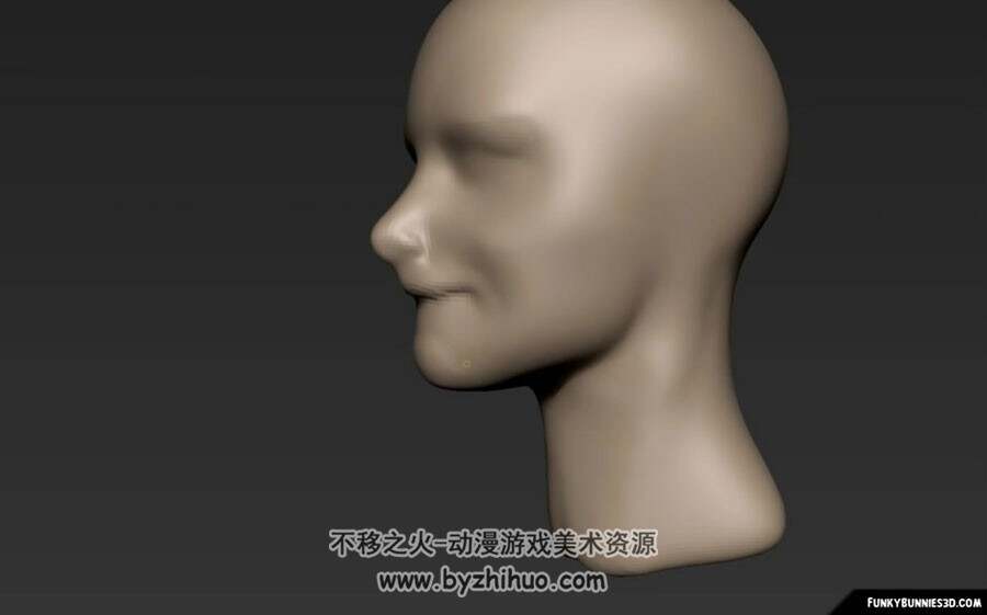 ZBrush 雕刻毛衣少女雕刻视频教程