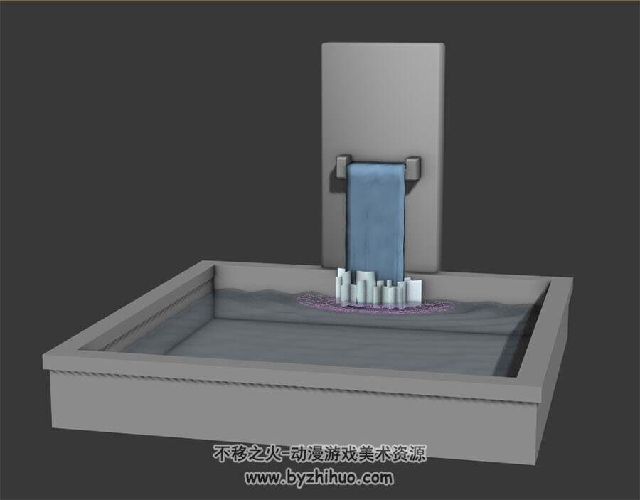 关于水 喷泉 3Dmax源文件