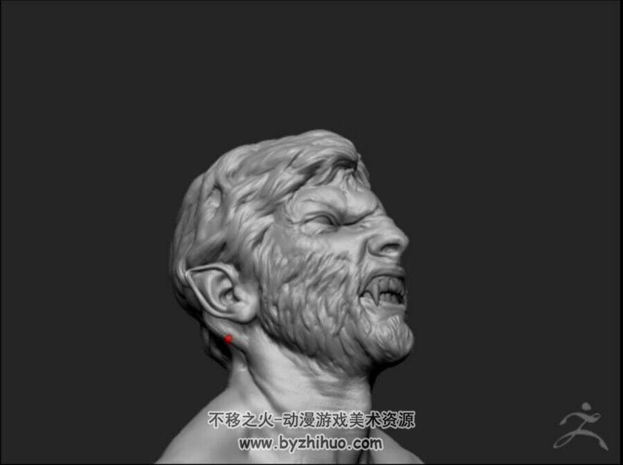ZBrush 几个男性角色雕刻视频教程