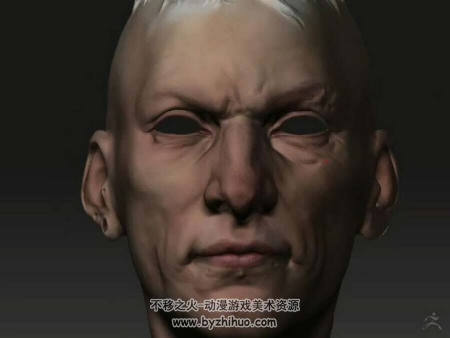 ZBrush 几个男性角色雕刻视频教程
