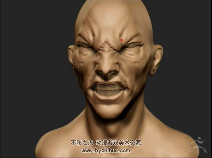 ZBrush 几个男性角色雕刻视频教程