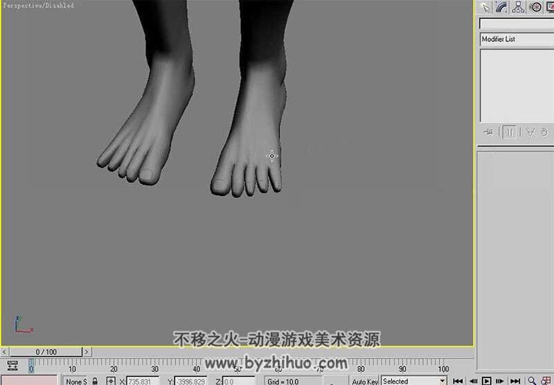 3DS MAX 简单的人体建模视频教程