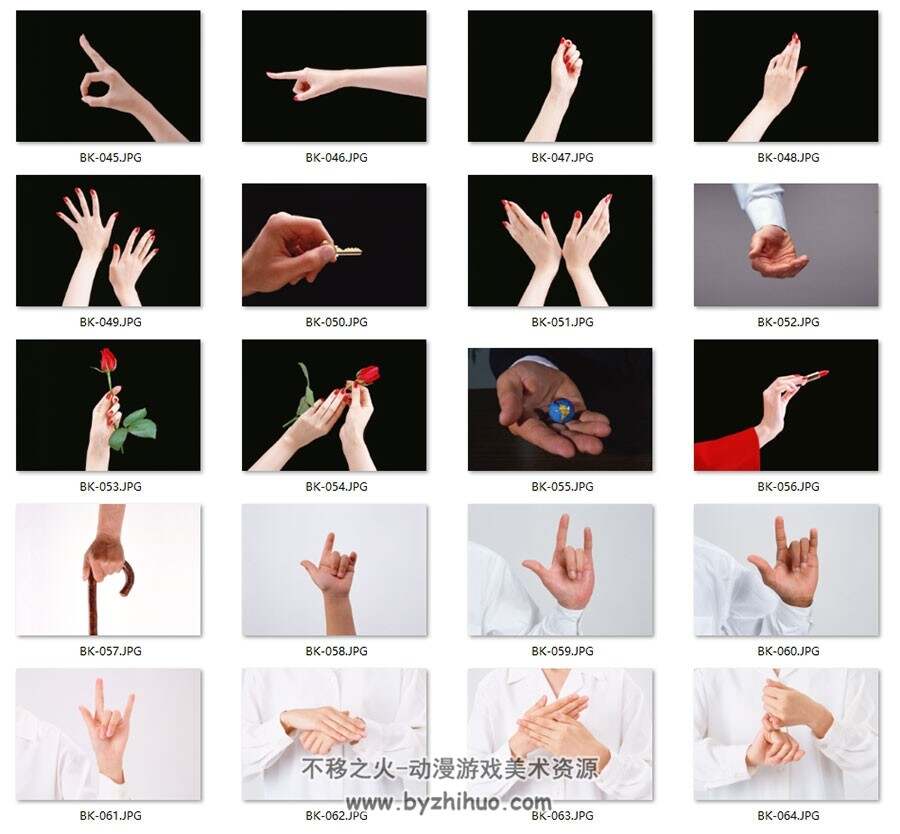男女人物参考照片合集 2820P