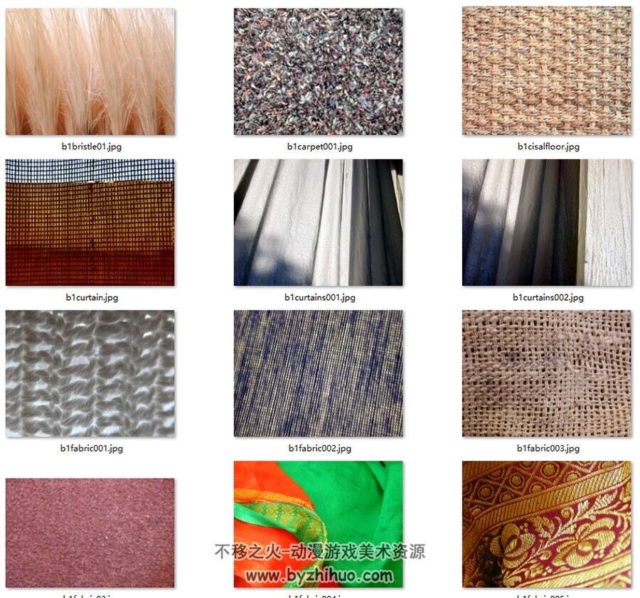 布料和织物材质纹理贴图素材合集 4220P